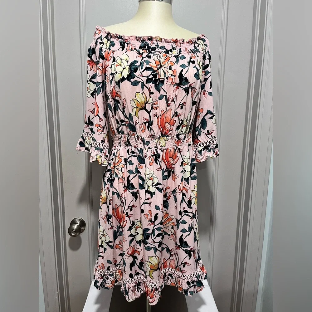 Lulu’s Off The Shoulder Dress - Picture 6 of 7